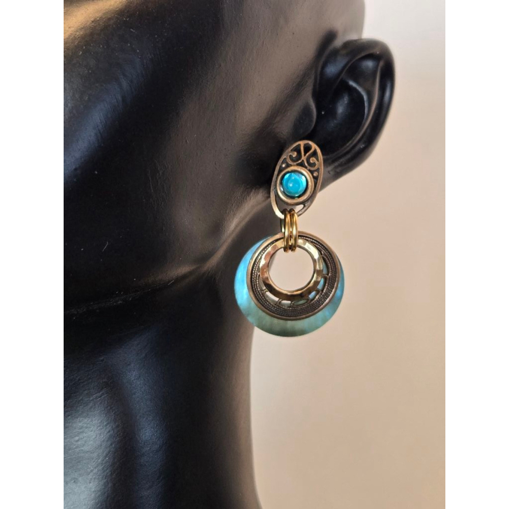 Earrings by JOHN MICHAEL RICHARDSON